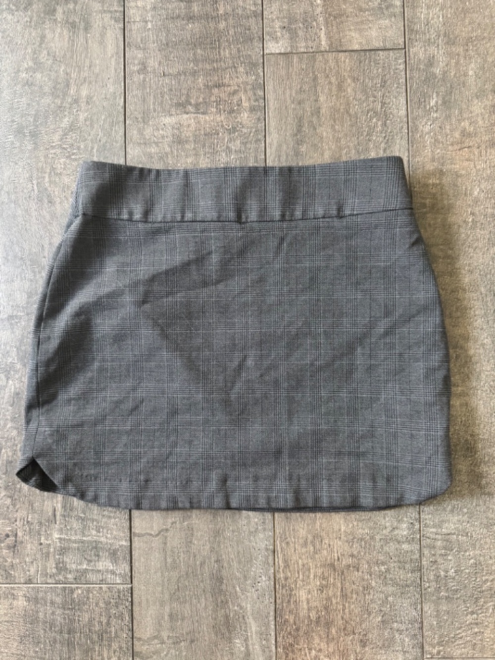 Plaid mini Skirt
